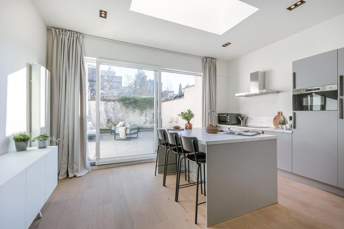 Villa House With Large And Sunny Terrace Antwerpen Exterior foto